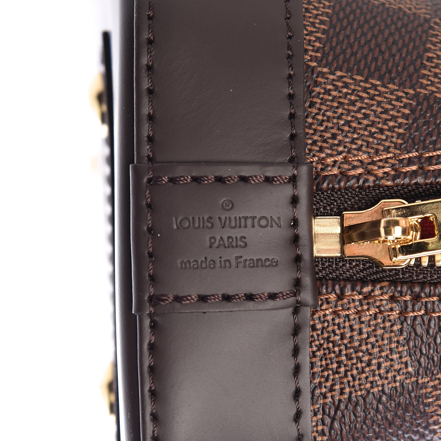 Louis Vuitton Damier Ebene Alma BB 6 of 10