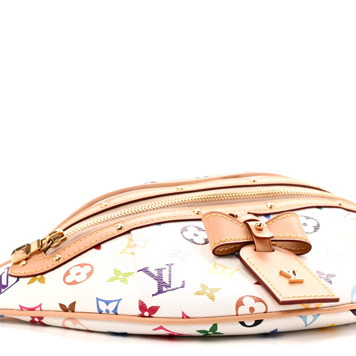 Louis Vuitton LV X TM Monogram Multicolor High Rise Bumbag White 8 of 9