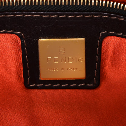 Fendi Beaded Baguette Beige Gold 6 of 21