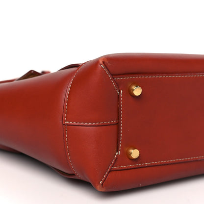 Bottega Veneta French Calfskin Maxi Intrecciato Medium Arco Red 9 of 15