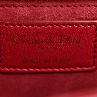 Christian Dior Lambskin Cannage Large Dioraddict Flap Red 16 of 31