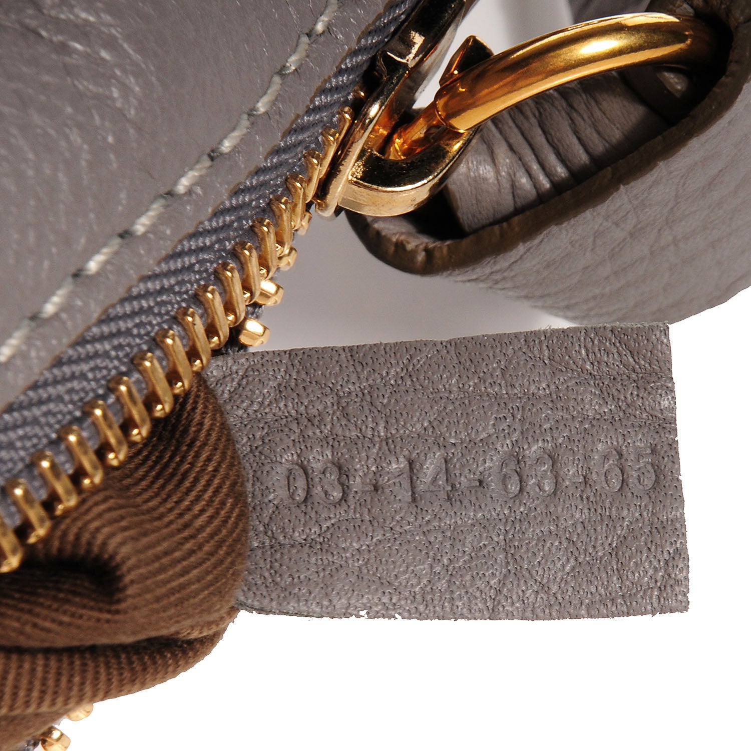 Chloe Calfskin Mini Marcie Satchel Cashmere Grey 11 of 12