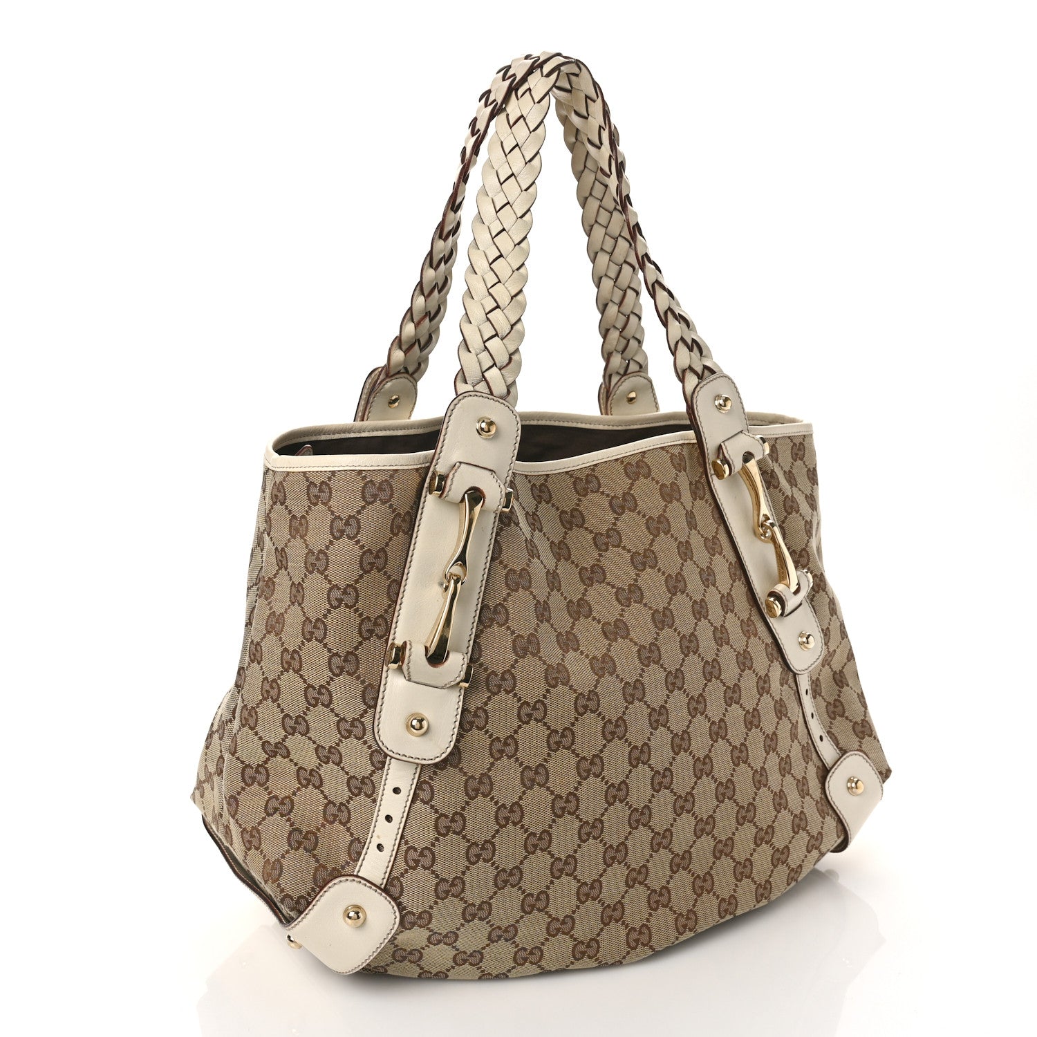 Gucci Monogram Medium Pelham Shoulder Bag Off White 3 of 13