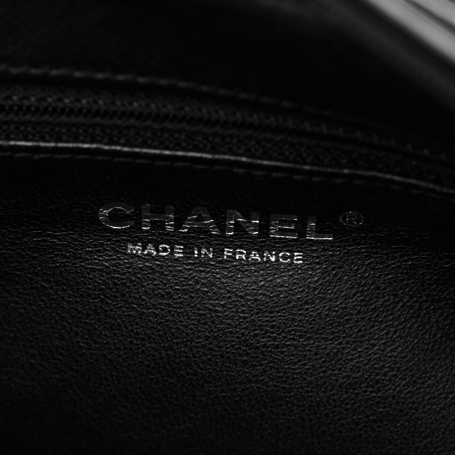 Chanel Calfskin Quilted Small Bowler Black 6 of 10