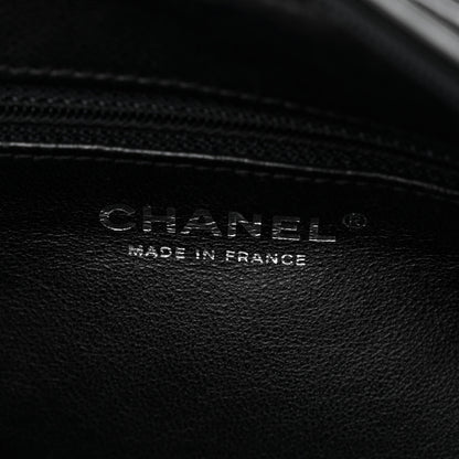 Chanel Calfskin Quilted Small Bowler Black 6 of 10