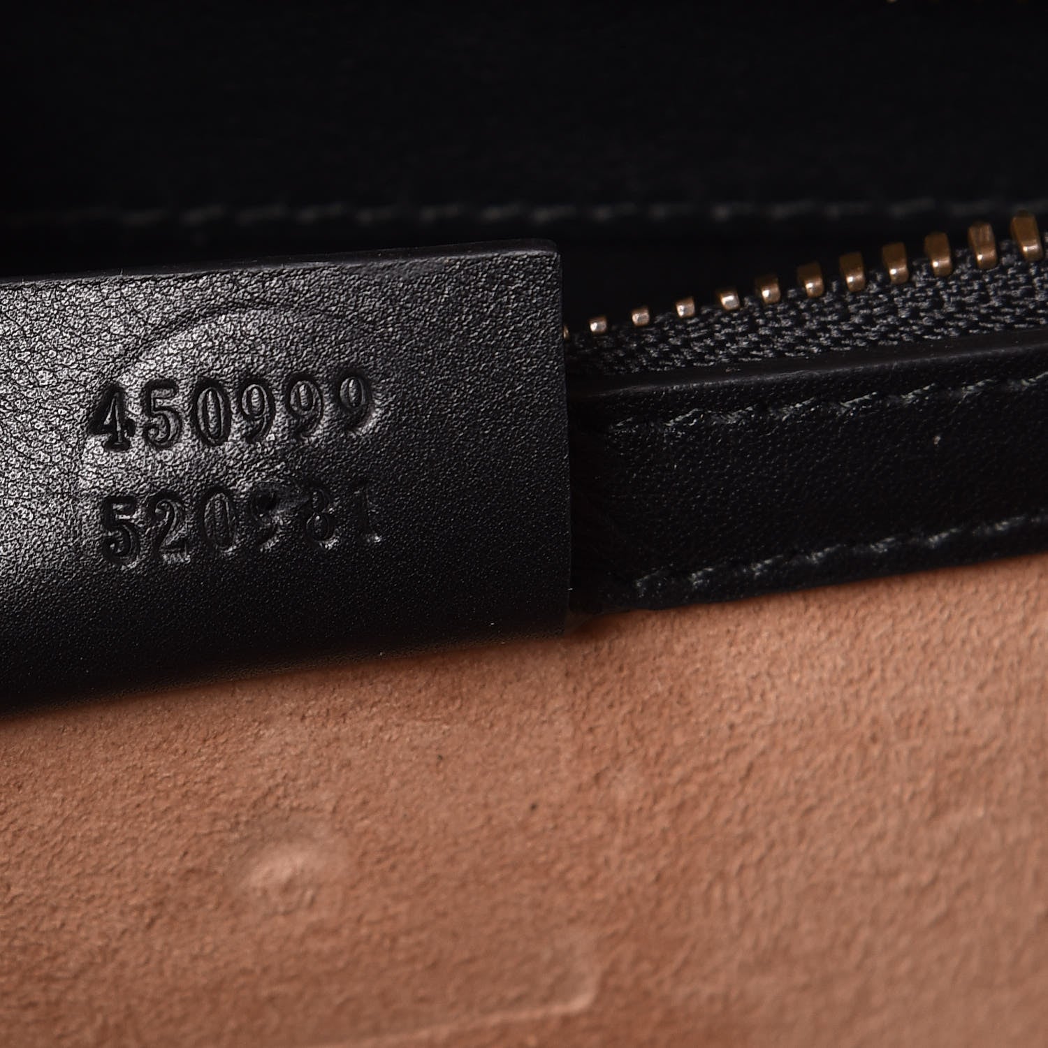 Gucci Calfskin Embossed L'Aveugle Par Amour Duffle Black 7 of 7