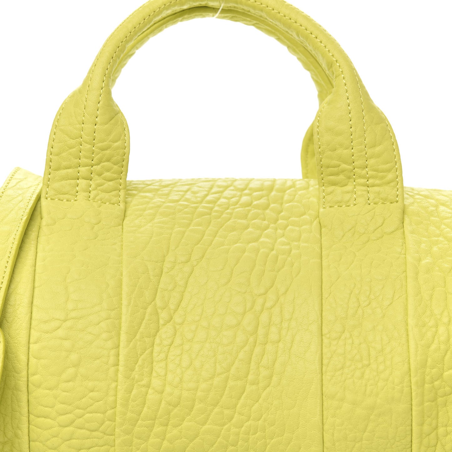 Pebbled Lambskin Rocco Acid Black Nickel Hardware