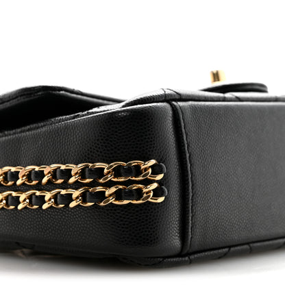 Chanel Caviar Quilted Mini CC You Flap Black 9 of 13