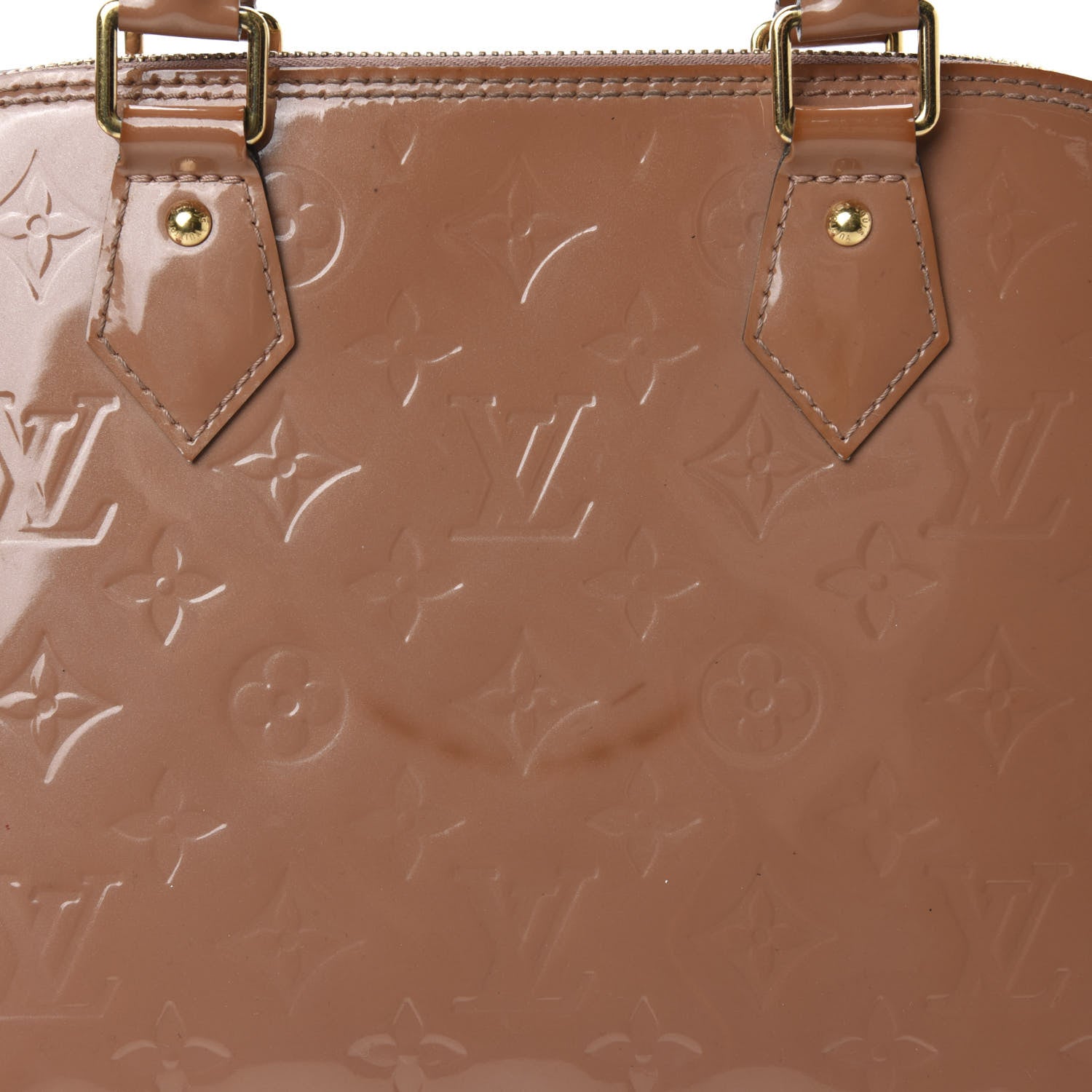 Louis Vuitton Vernis Alma PM Rose Velours 9 of 13