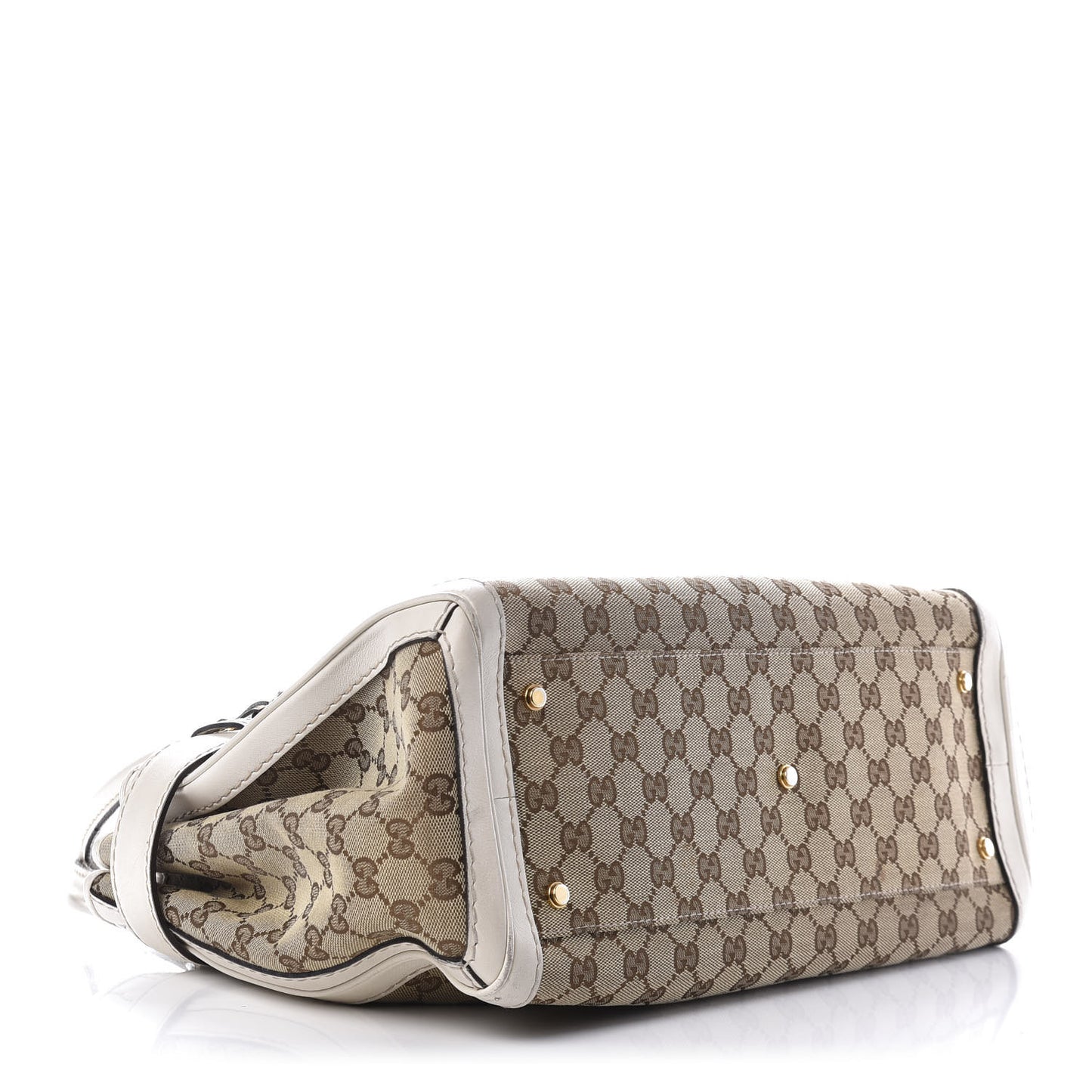 Monogram Medium GG Running Tote Off White