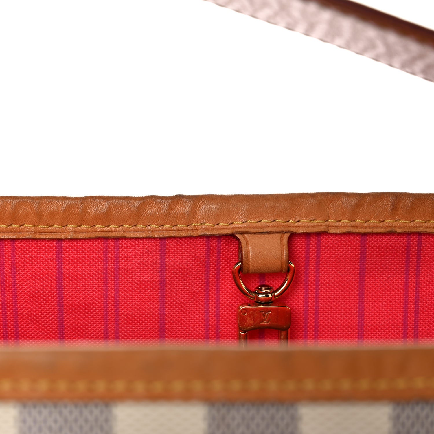 Louis Vuitton Damier Azur Delightful MM Pink 21 of 23