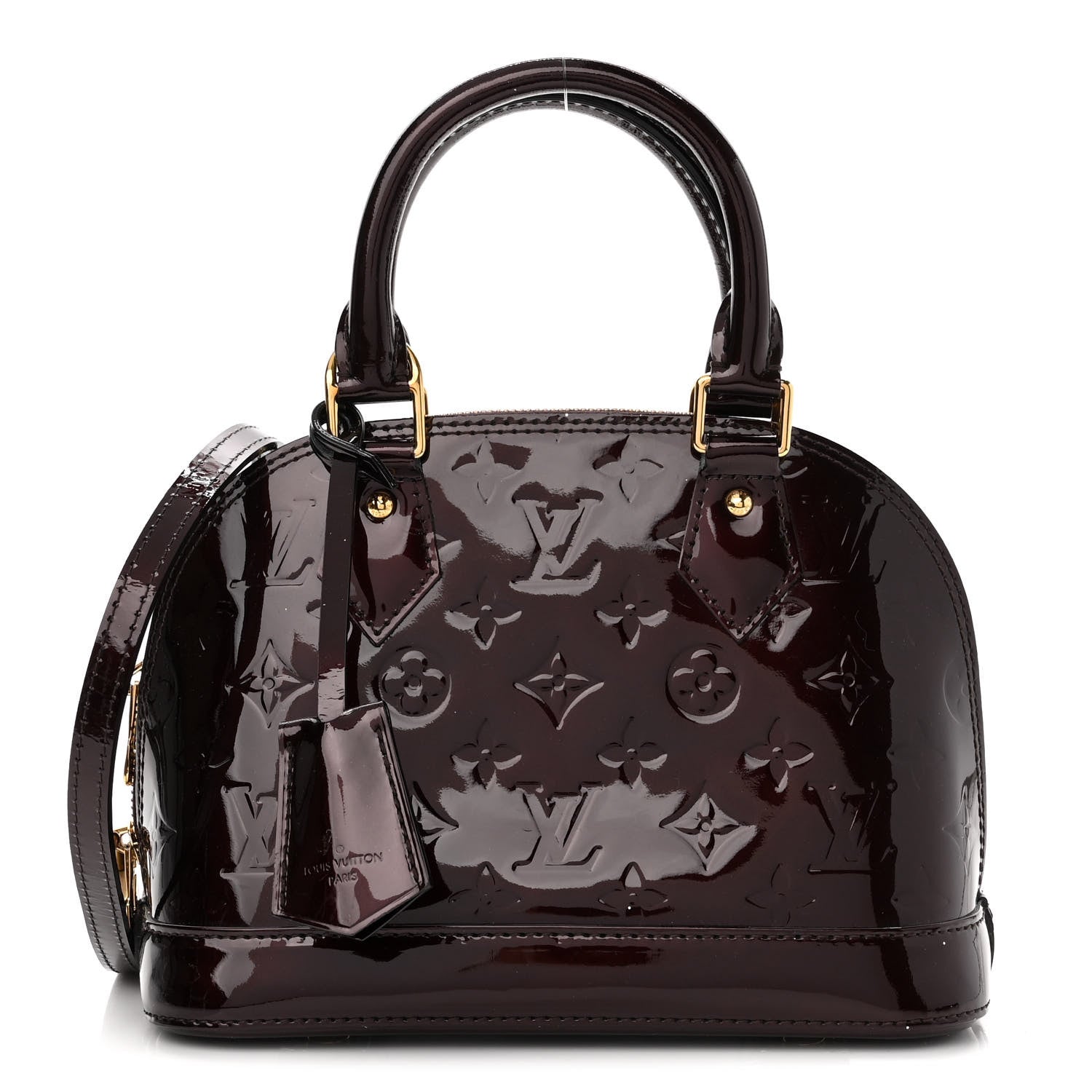Louis Vuitton Vernis Alma BB Amarante 1 of 9