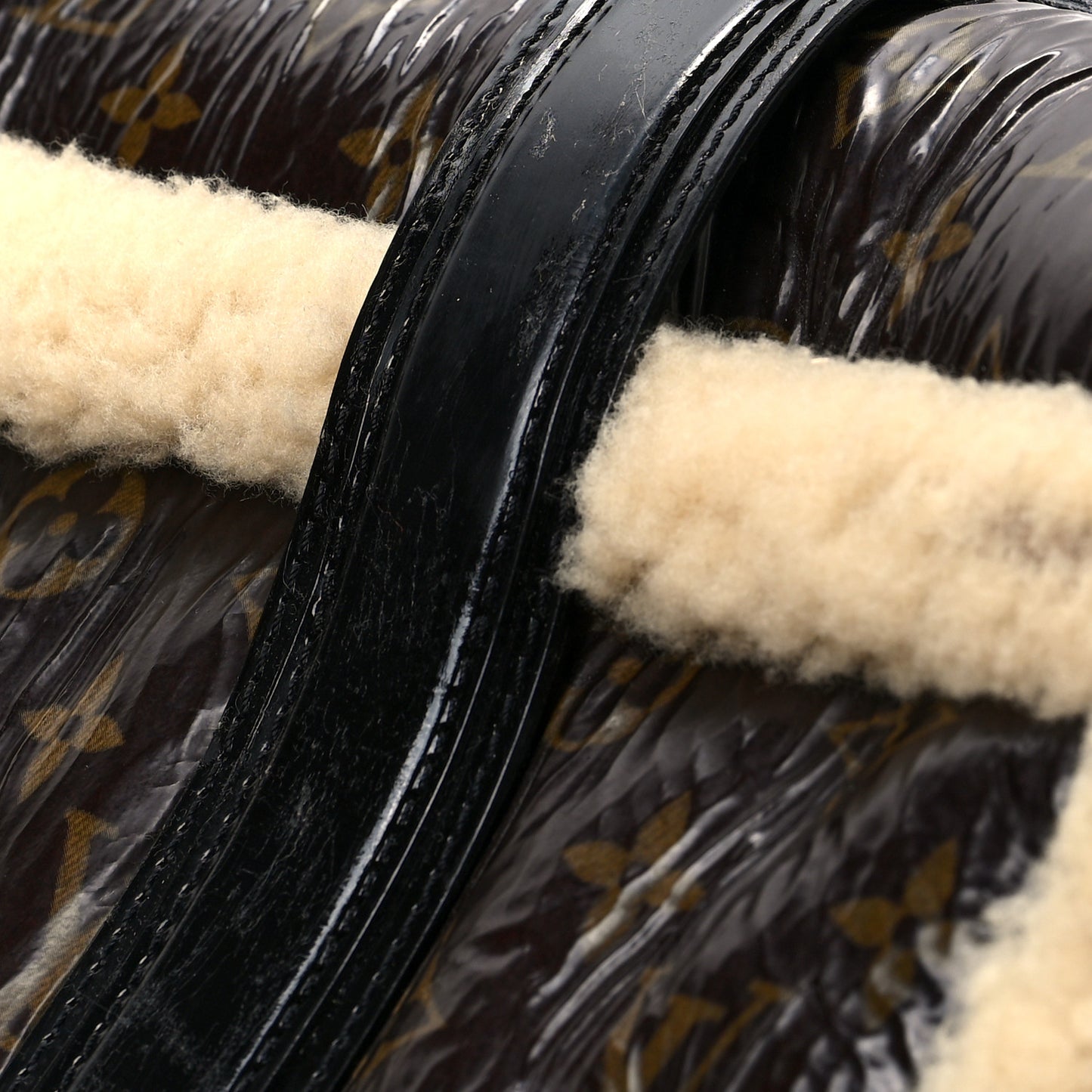Monogram Shearling Storm Bag