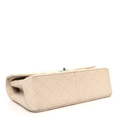 Chanel Caviar Quilted Jumbo Double Flap Ivory 4 of 15