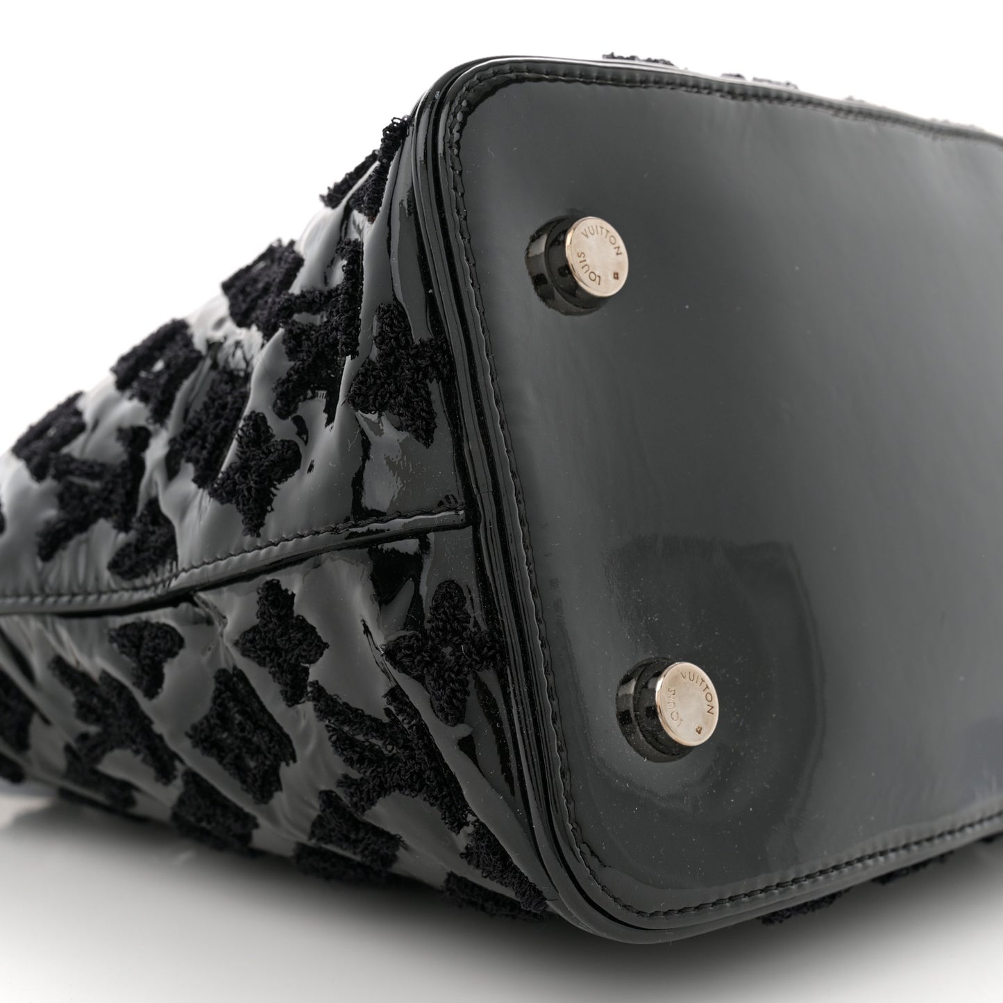 Patent Lambskin Fascination Lockit Black