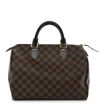 Louis Vuitton Damier Ebene Speedy 30 1 of 14