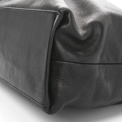 Chanel Deerskin CC Tote Black Black 10 of 10