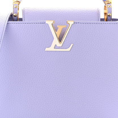 Louis Vuitton Taurillon Kintsugi Capucines BB Iris 7 of 10