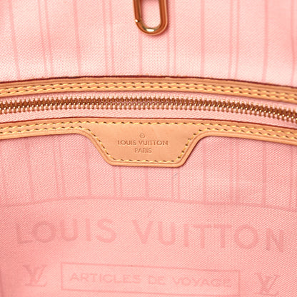 Louis Vuitton Damier Azur Tahitienne Neverfull MM 7 of 11