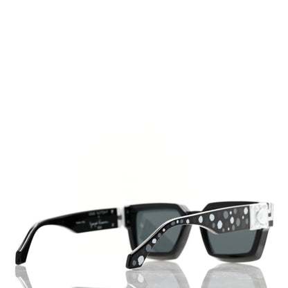 Louis Vuitton LV X YK Painted Dots 1.1 Millionaires Sunglasses Z1904W Black 4 of 10