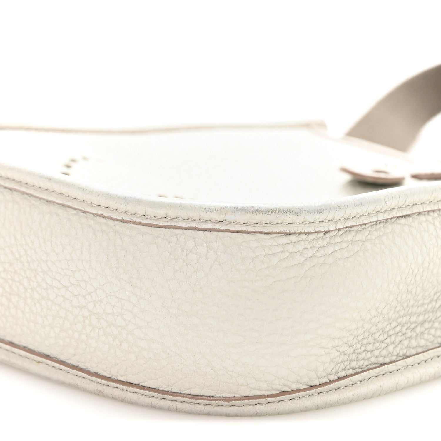 Hermes Taurillon Clemence Amazone Evelyne TPM Gris Perle Etain