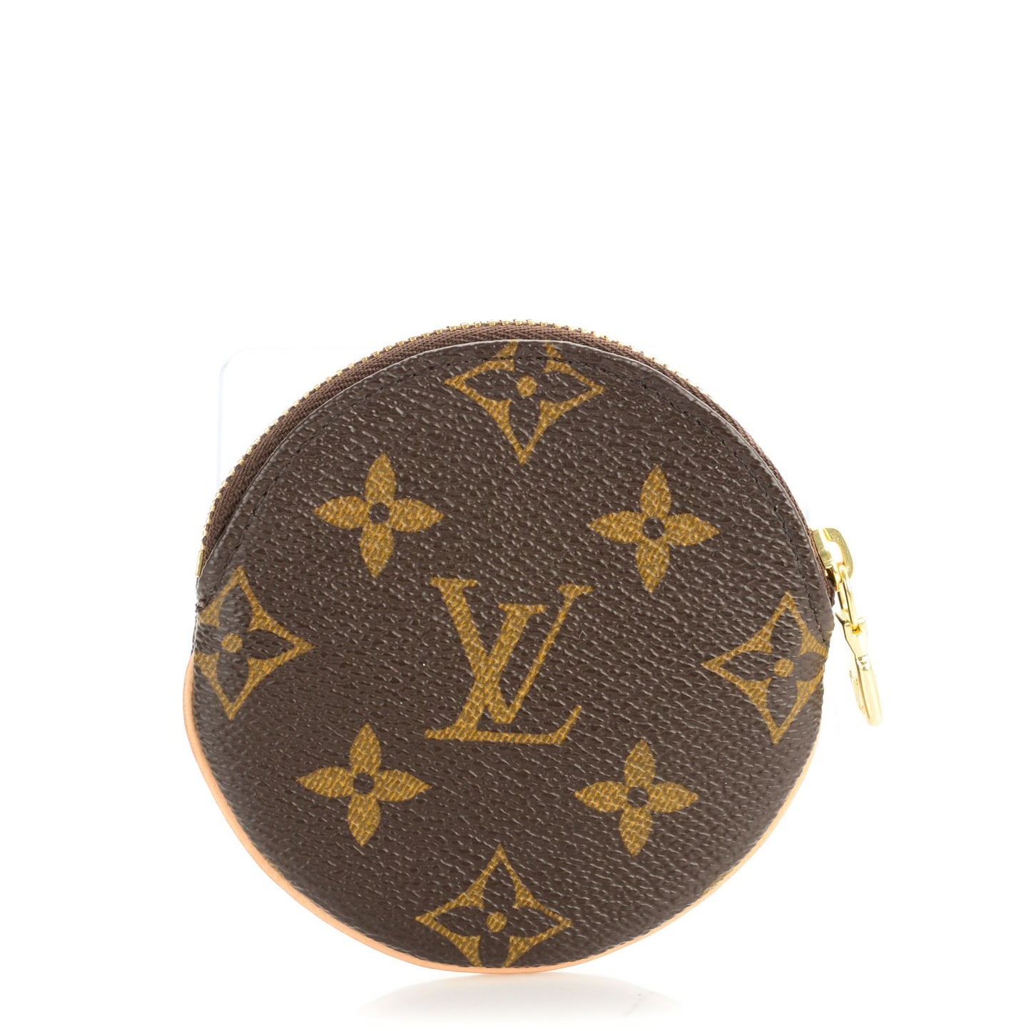 Monogram Round Coin Purse