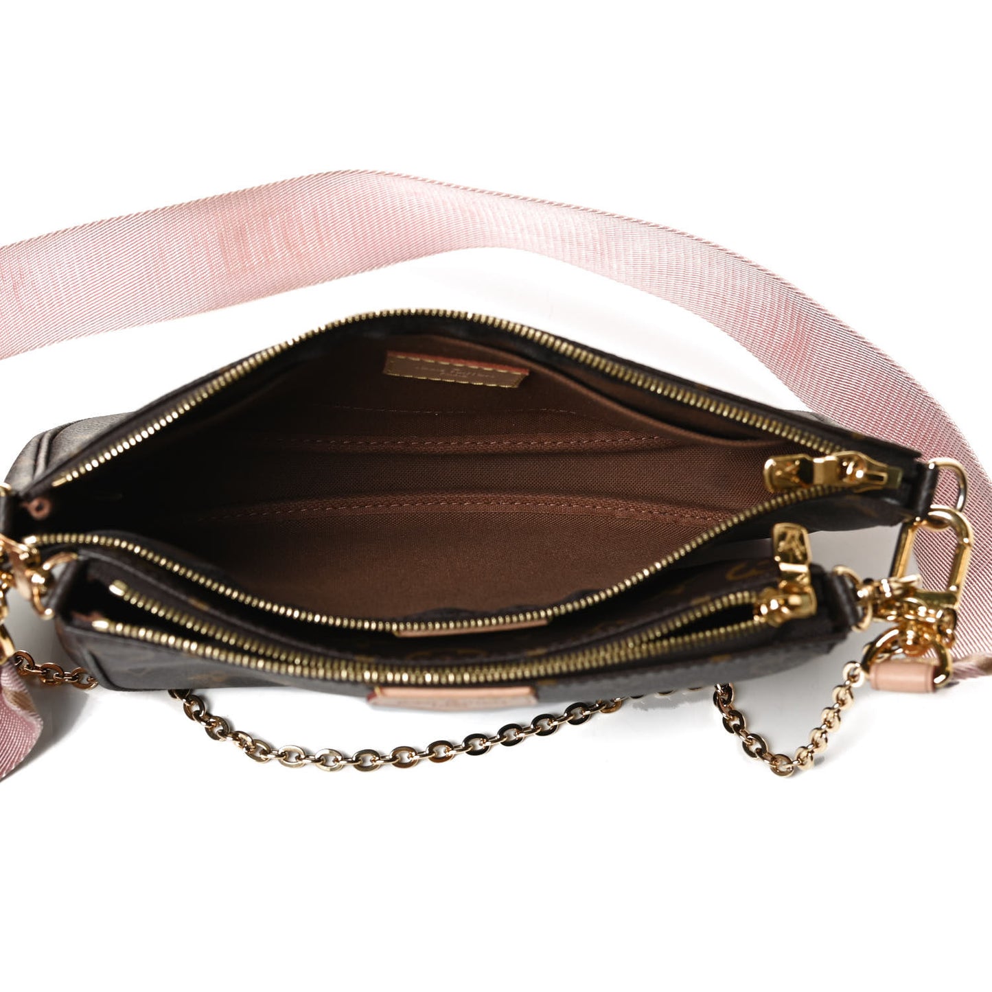 Monogram Multi Pochette Accessories Rose Clair