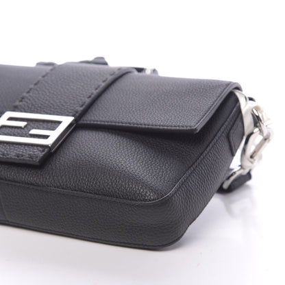Fendi Cuoio Romano Selleria Belt Baguette Bag Black 10 of 10
