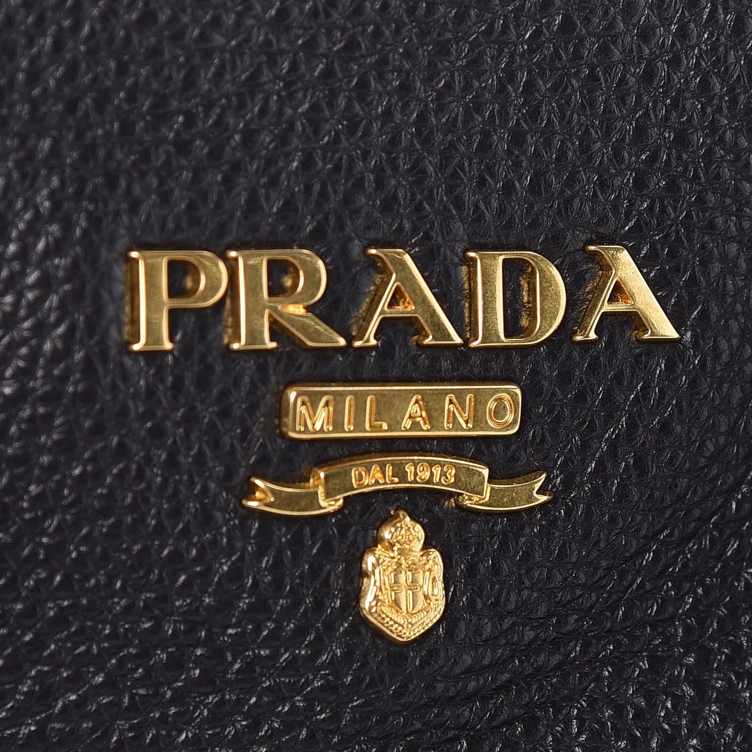 Prada Vitello Daino Shopping Tote Black 8 of 10