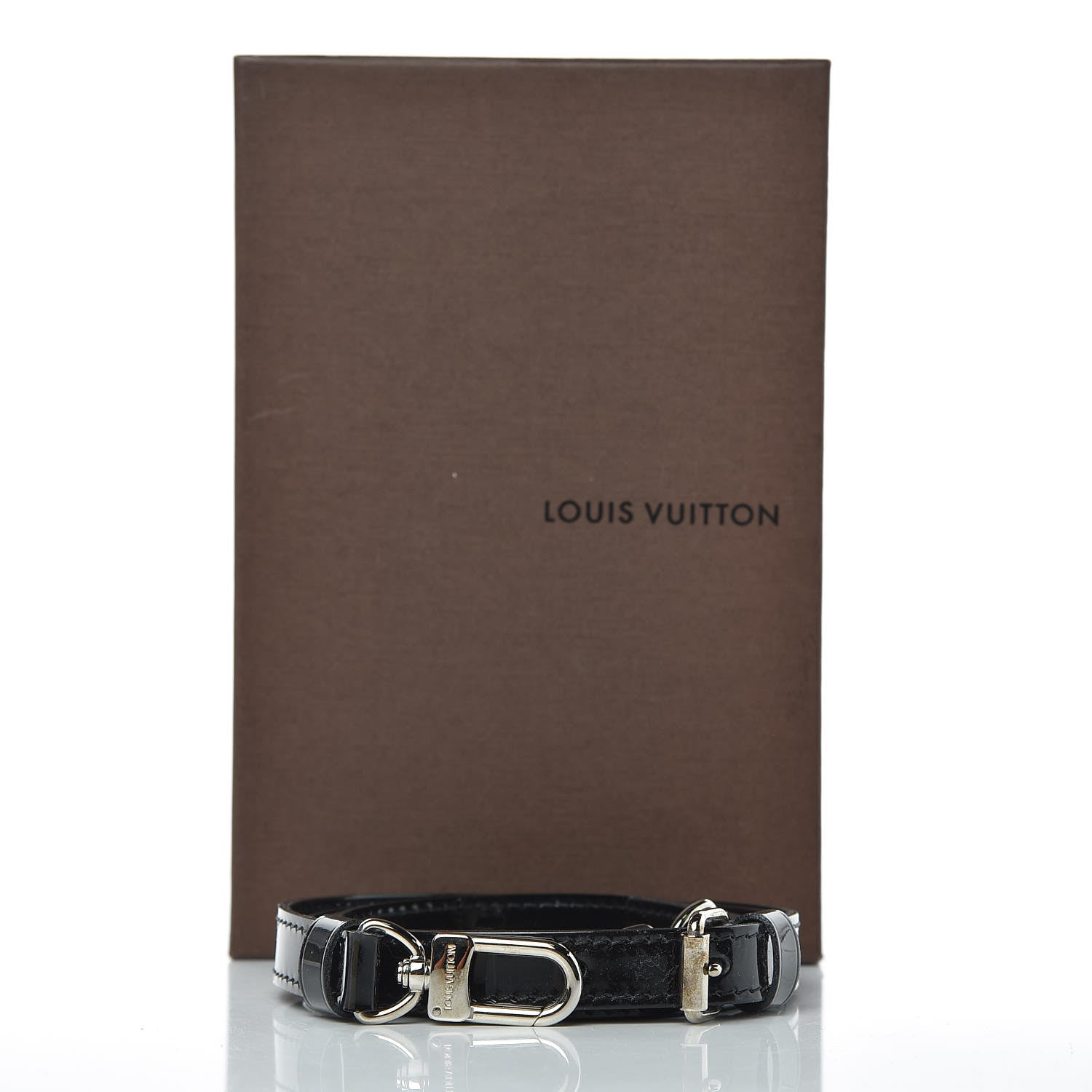 Louis Vuitton Patent 16mm Adjustable Shoulder Strap Black 4 of 4