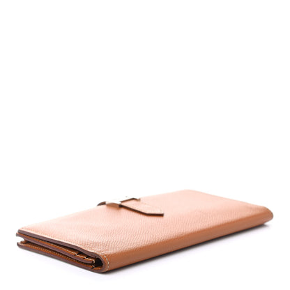 Hermes Epsom Bearn Gusset Wallet Gold 4 of 7