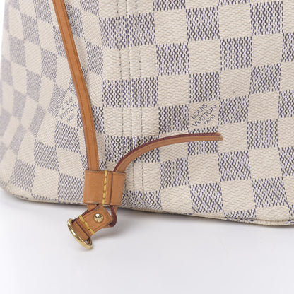 Louis Vuitton Damier Azur Neo Neverfull GM Rose Ballerine 15 of 19