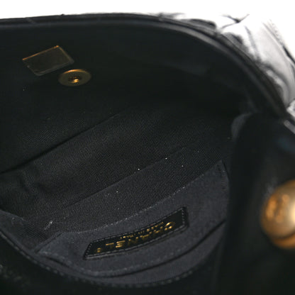Chanel Lambskin Quilted Mini Lacquered Chain Flap Black 5 of 11