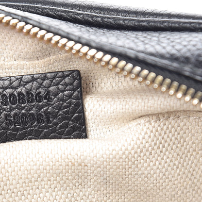 Gucci Pebbled Calfskin Small Soho Disco Bag Black 7 of 9