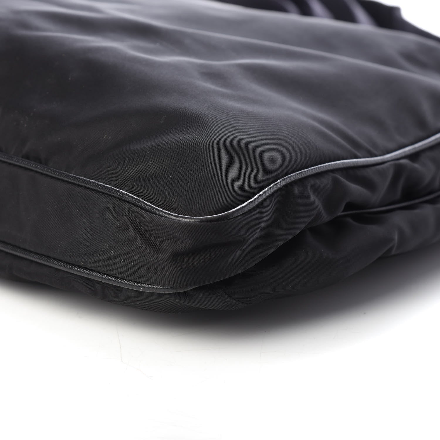 Prada Nylon Messenger Bag Black 9 of 9