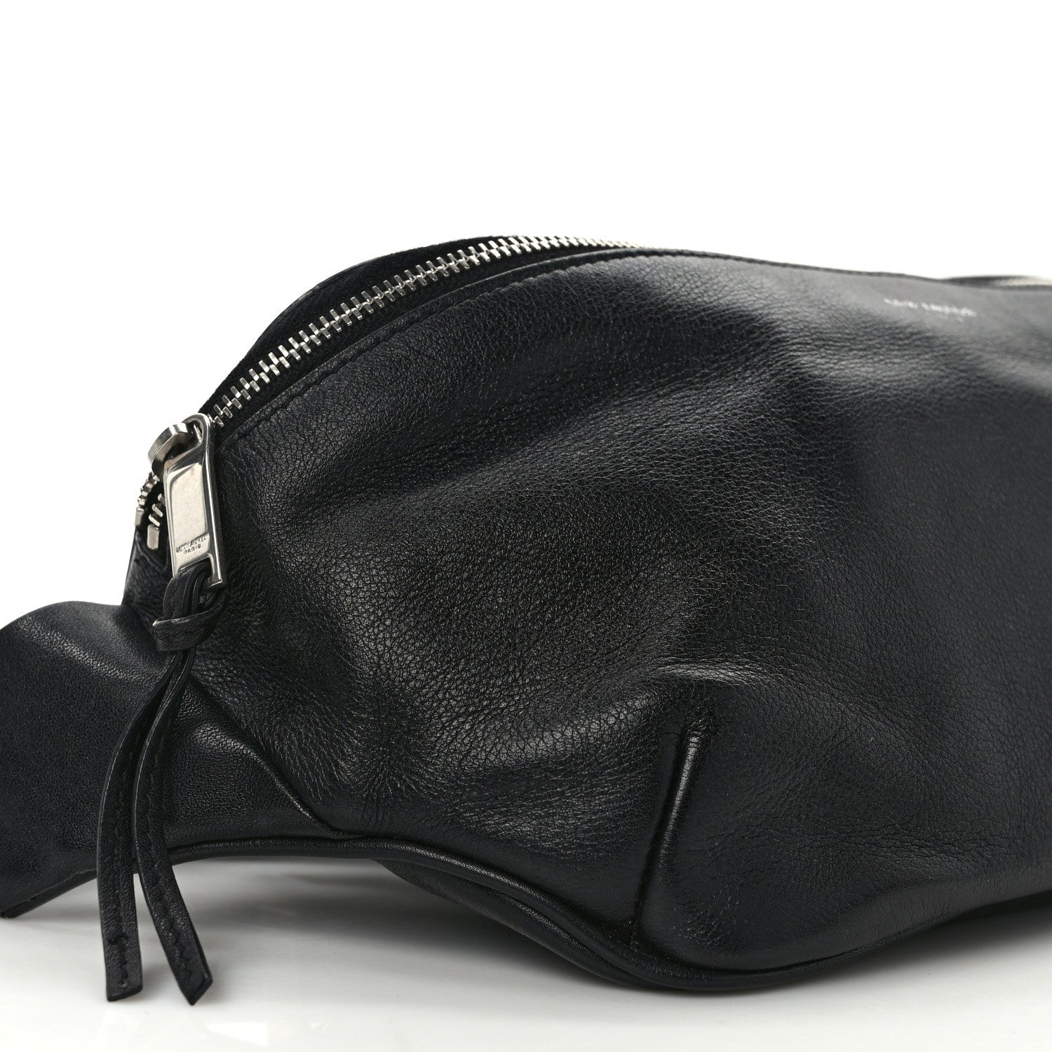 Saint Laurent Calfskin Belt Bag Black 8 of 15