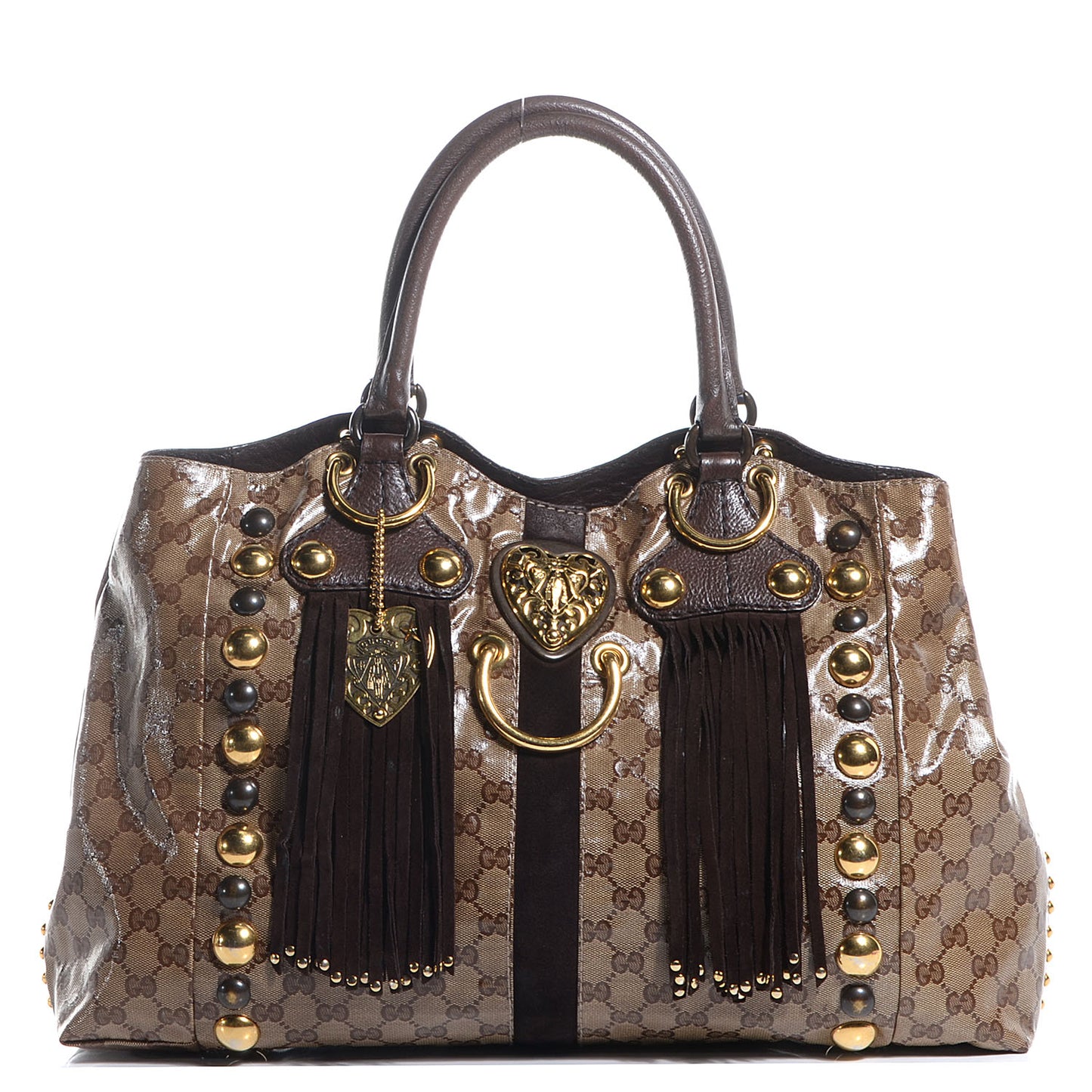 Crystal Monogram Medium Babouska Tote