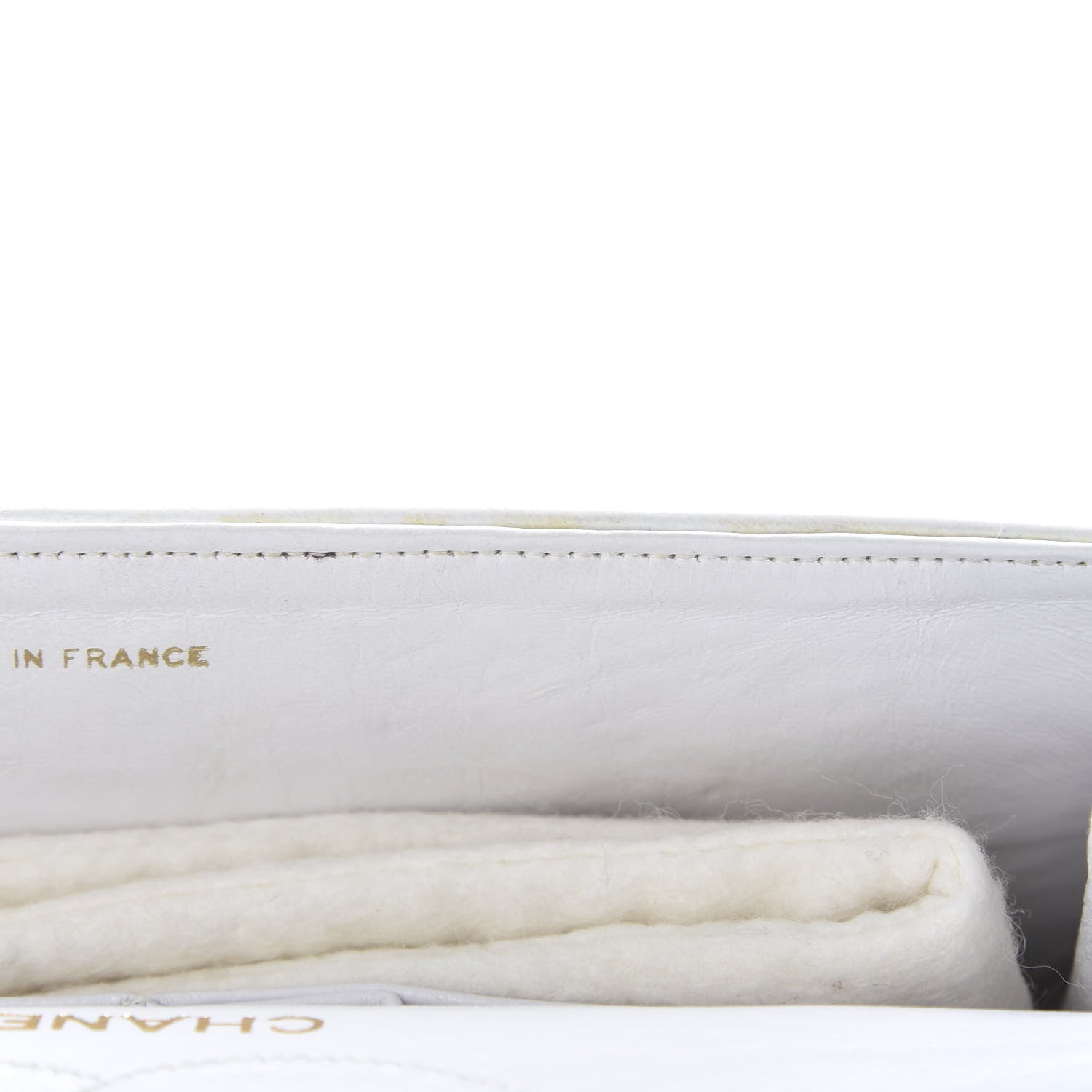Chanel Lambskin Quilted Small Double Flap White 15 of 15