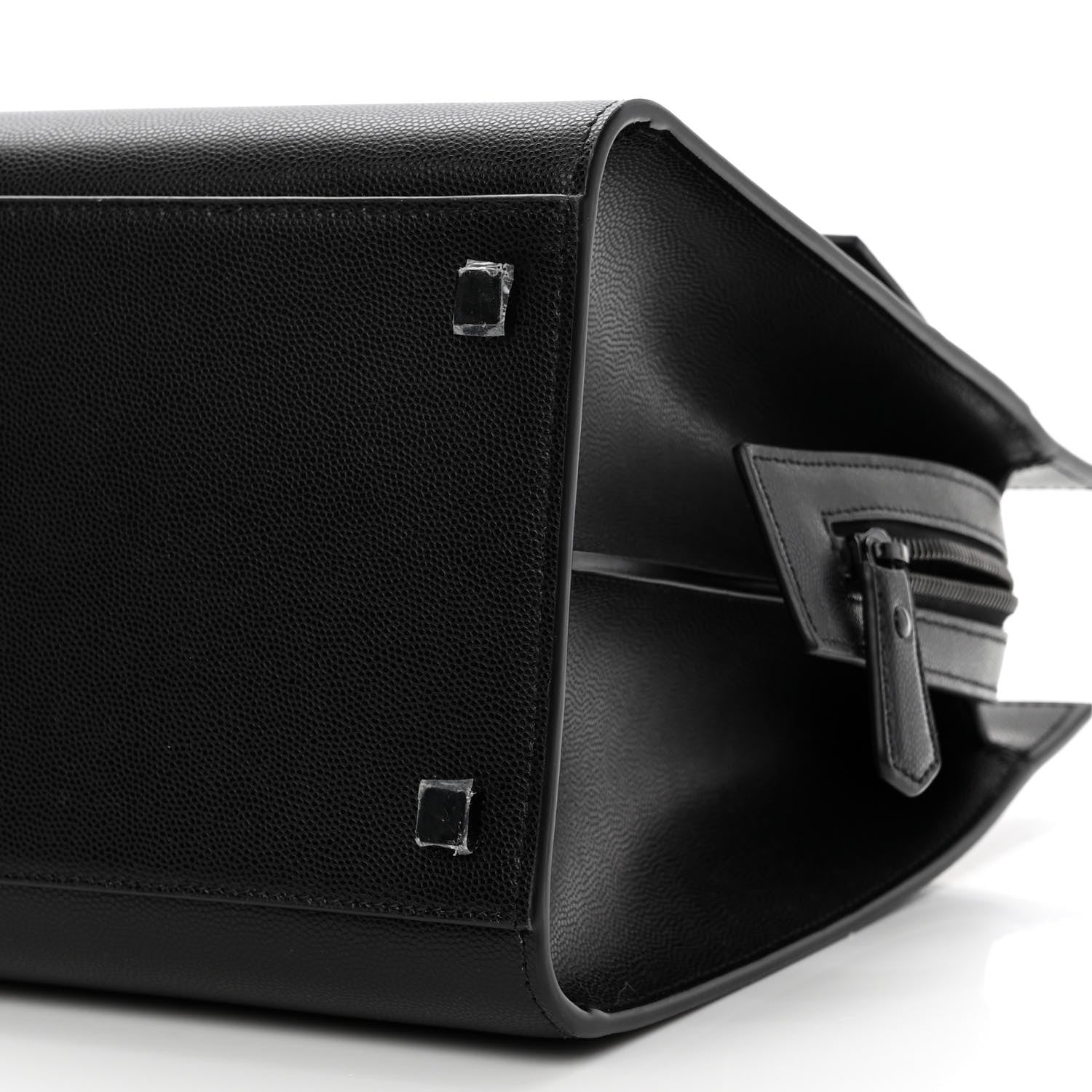 Saint Laurent Grain De Poudre Medium Uptown Tote Black 11 of 11