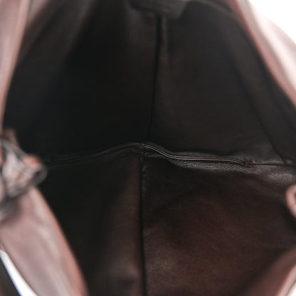 The Row Nappa Samia Bag Dark Brown 5 of 9