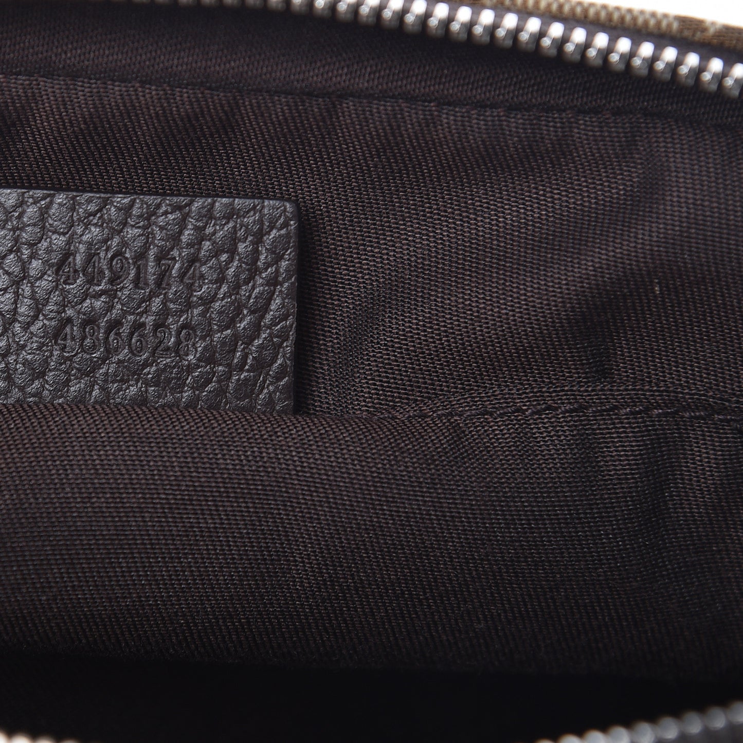 Monogram Belt Bag Dark Brown