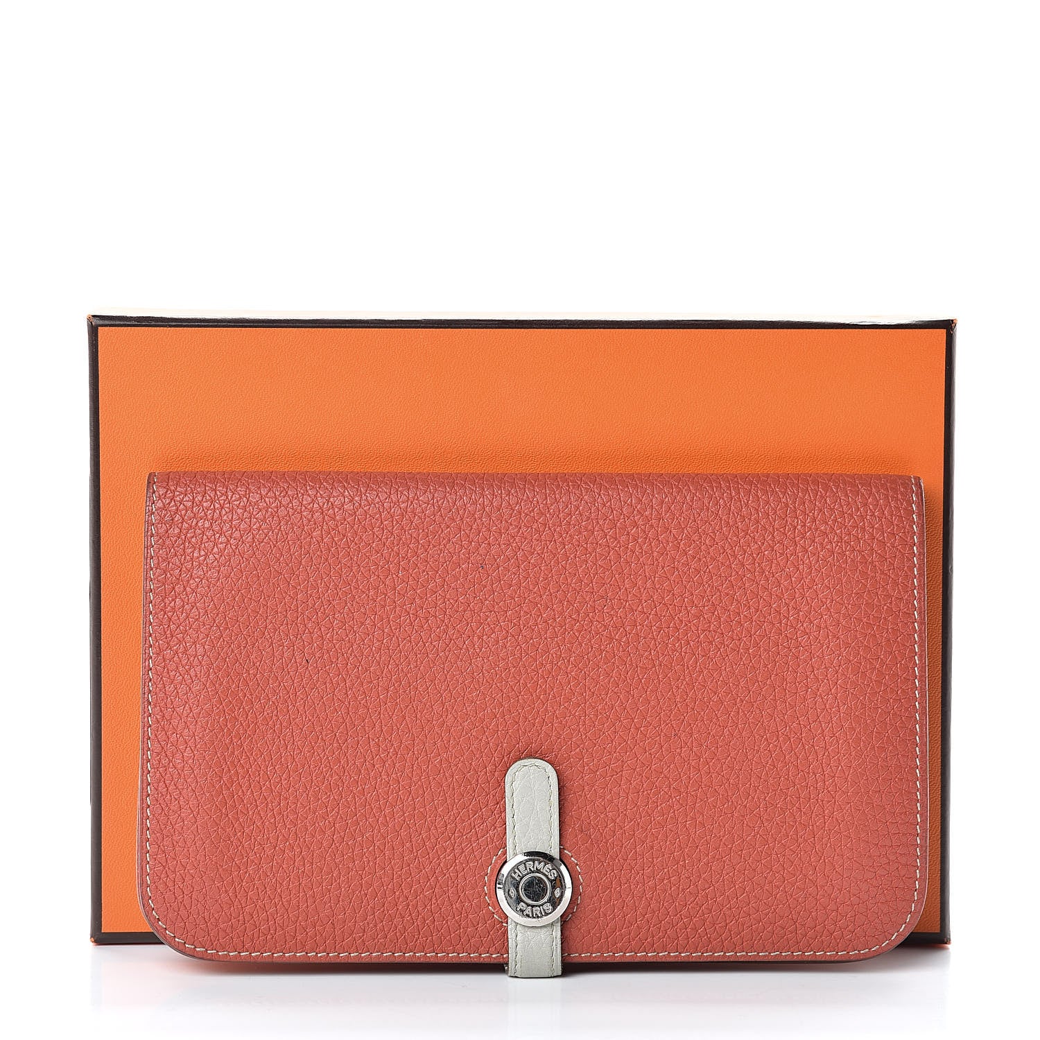 Hermes Togo Dogon Duo Wallet Sanguine 15 of 15