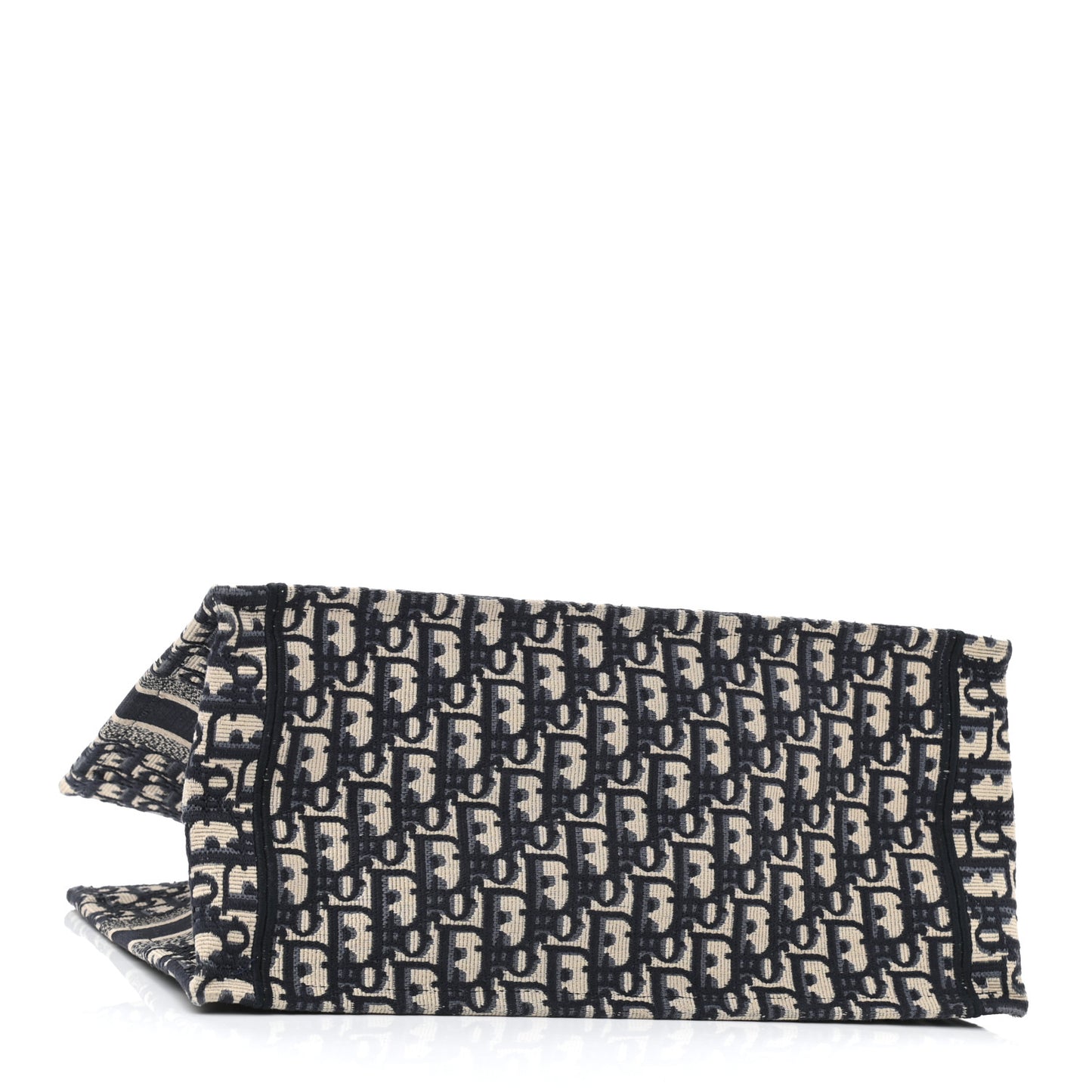 Oblique Medium Book Tote Blue Multicolor