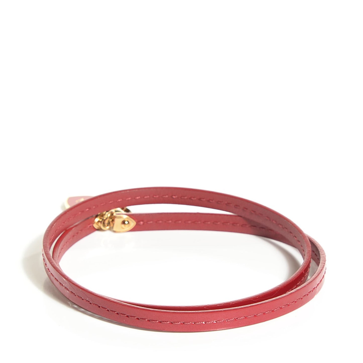 Patent Commit Wrap Bracelet Pomme D'Amour