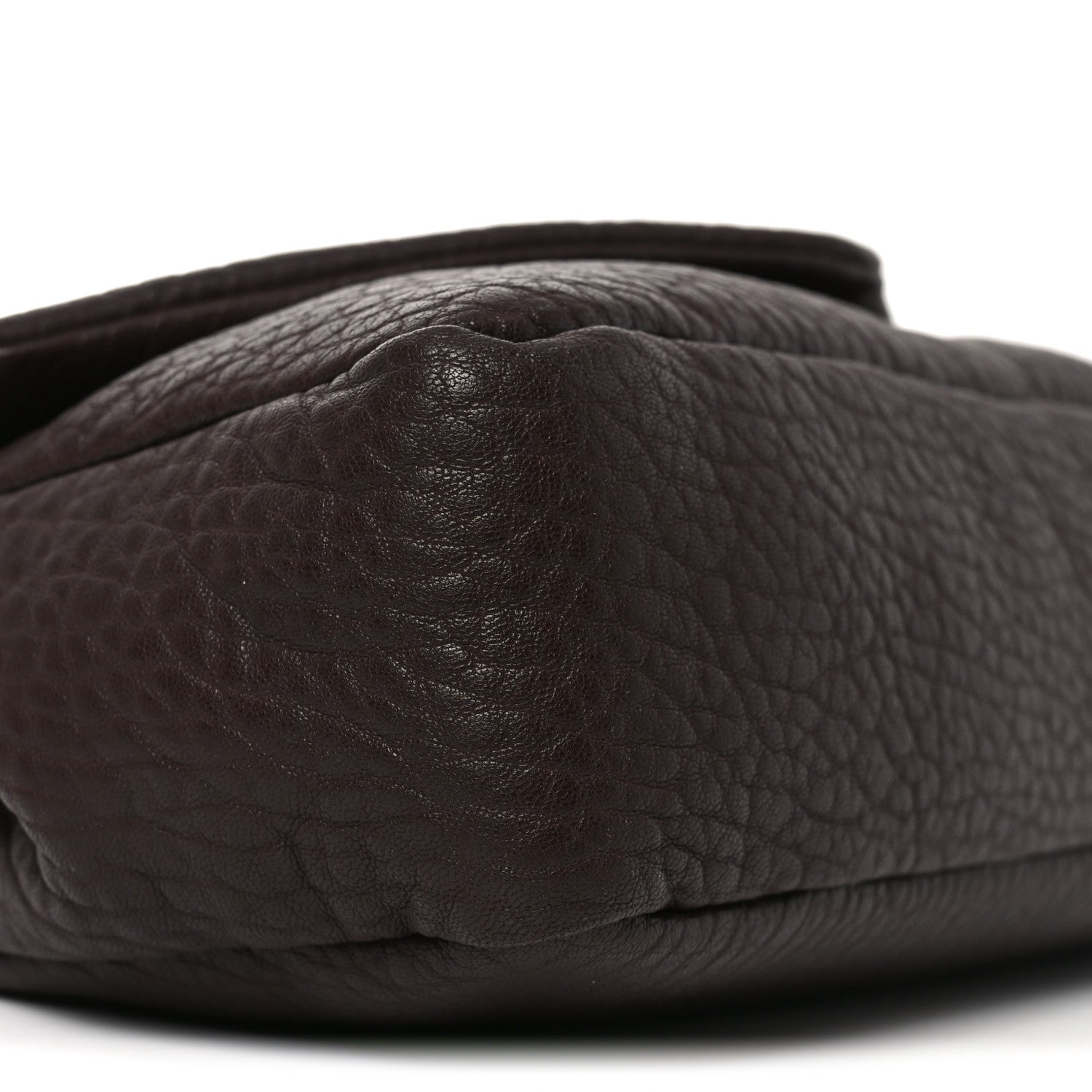 Saint Laurent Grained Lambskin Medium Calypso Dark Currant 9 of 10
