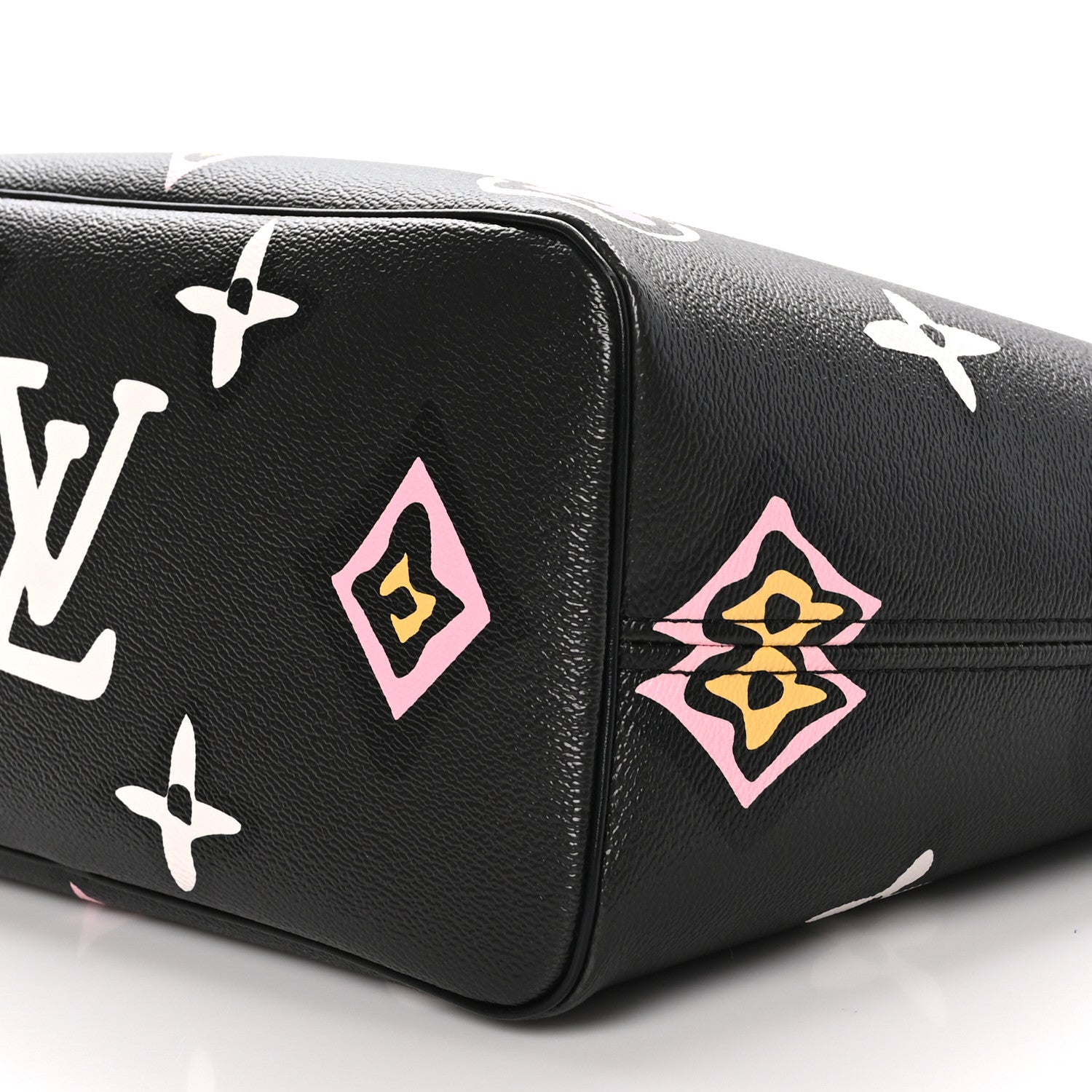 Louis Vuitton Monogram Giant Wild at Heart Neverfull MM Black 10 of 10