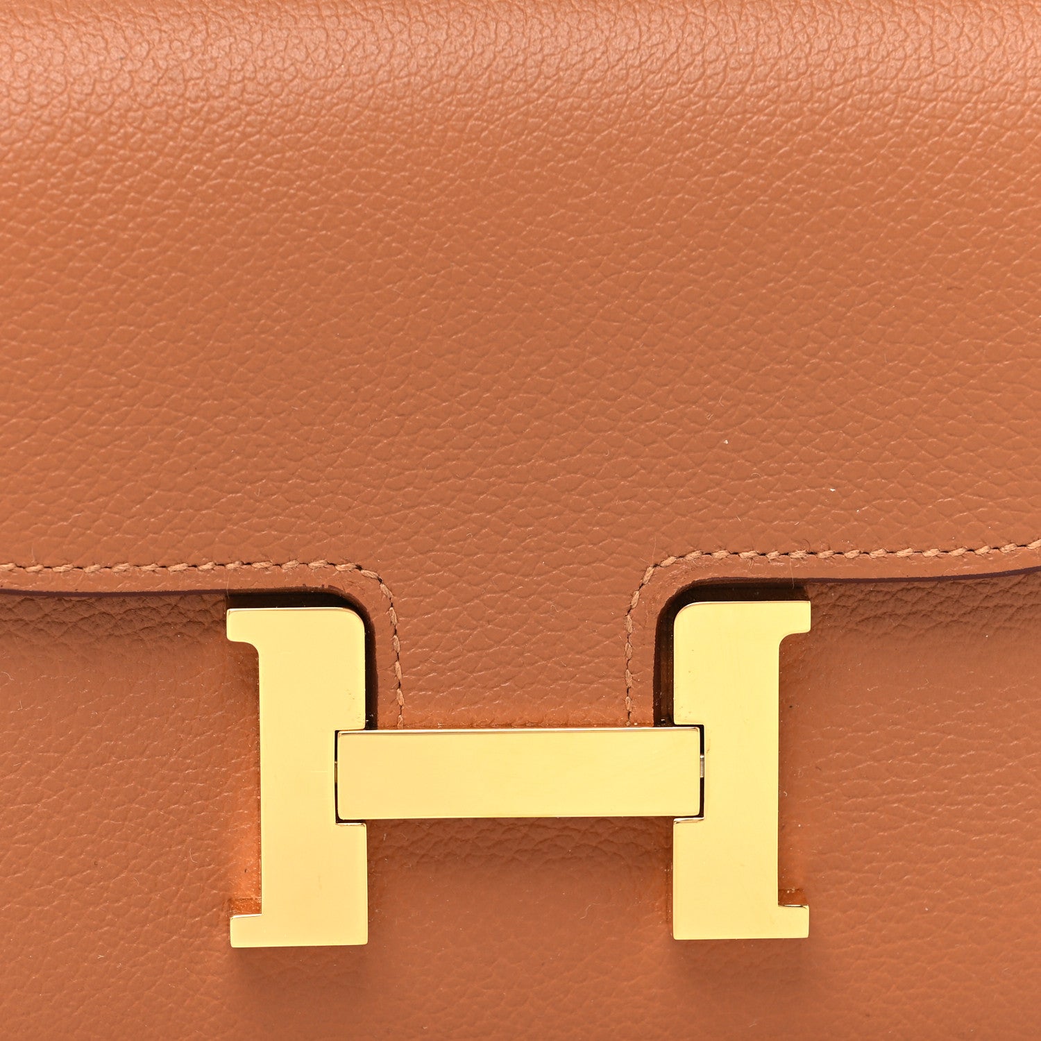 Hermes Evercolor Bi-Color Constance Slim Wallet Gold Vert Fizz 9 of 9
