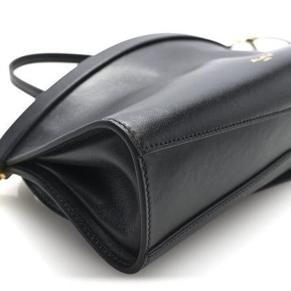 Alaia Calfskin Small Le Click East West Bag Black 8 of 9