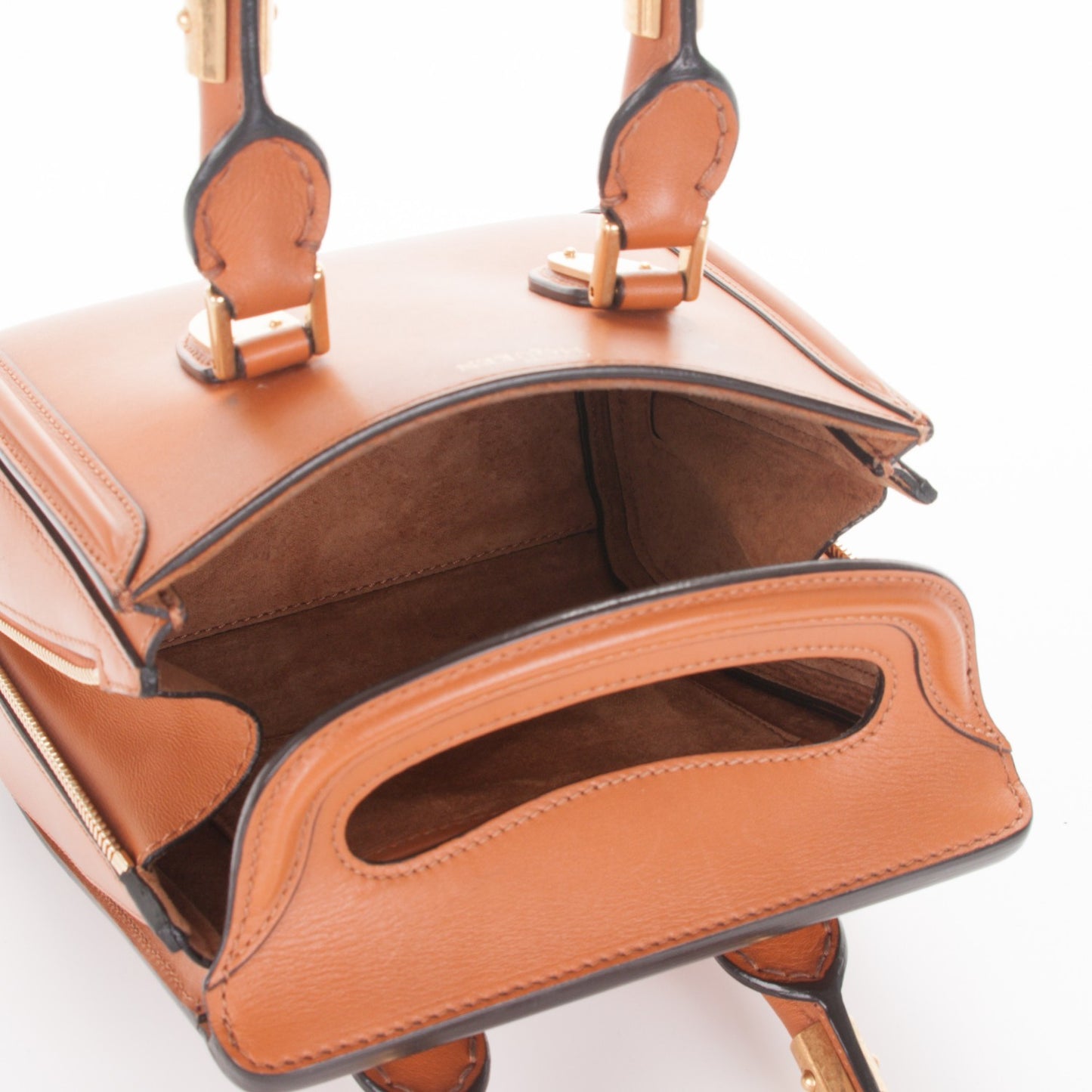 Calfskin Mini Heroine Camel