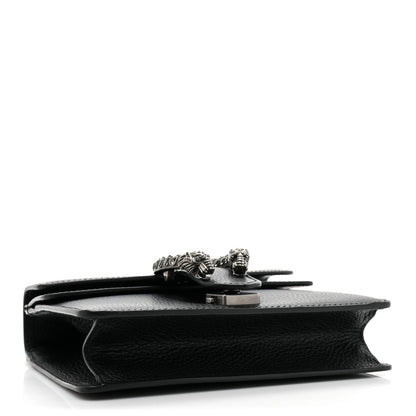 Gucci Calfskin Mini Dionysus Shoulder Bag Black 4 of 9